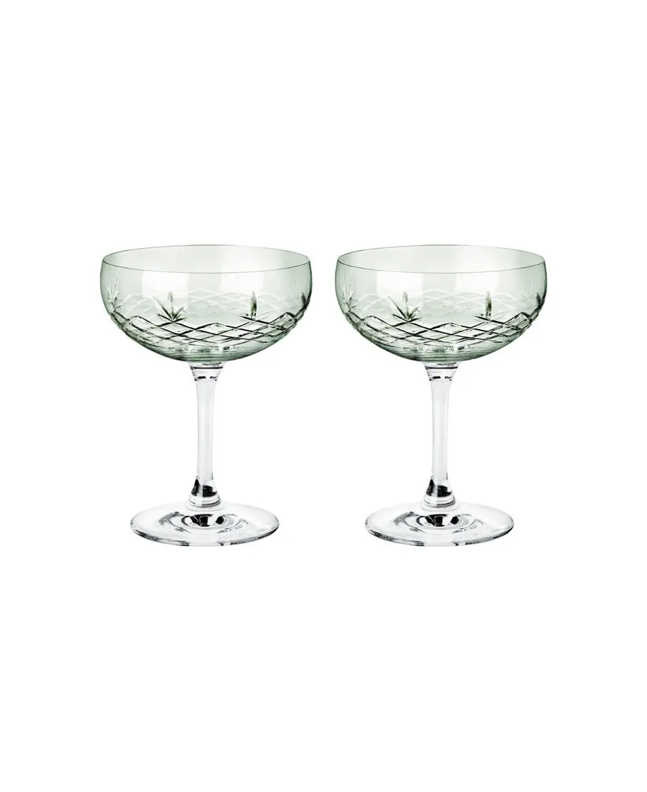 Glas<Frederik Bagger Crispy Emerald Gatsby - 2 pcs