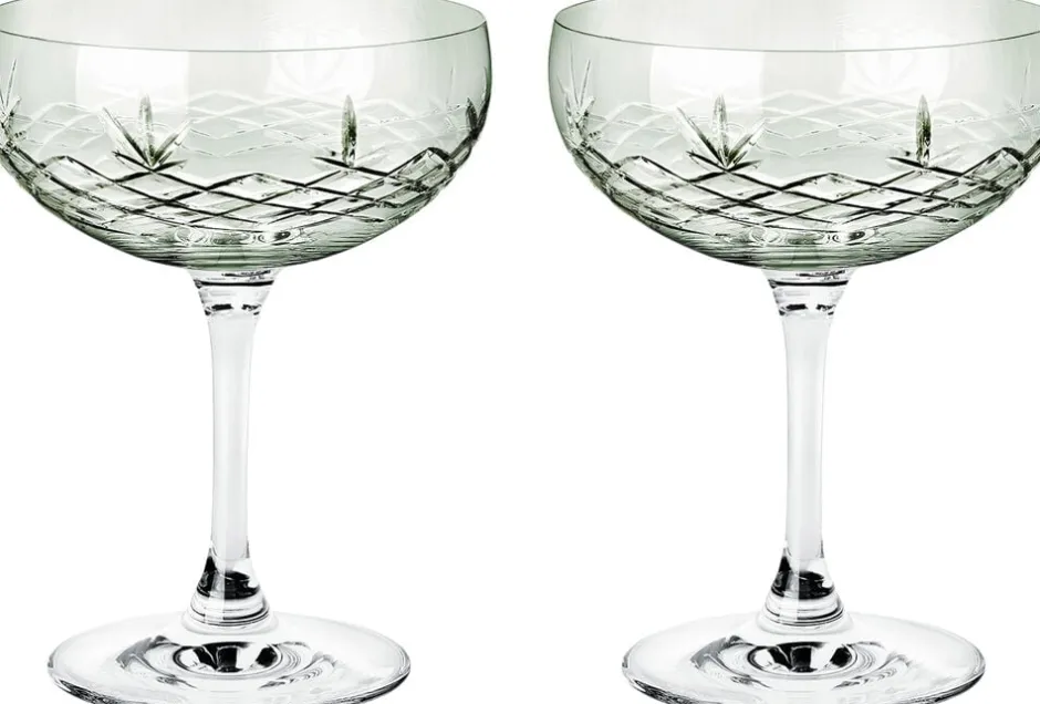 Glas<Frederik Bagger Crispy Emerald Gatsby - 2 pcs