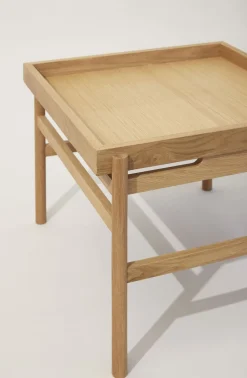 Møbler<Hübsch Cube Coffee Table Natural