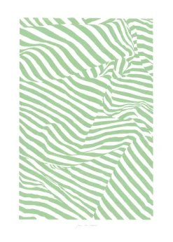 Plakater & Rammer<Poster & Frame Curled Lines No 2