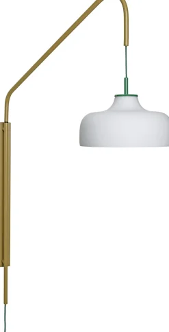 Væglamper<Hübsch Current Væglampe Grøn/Khaki