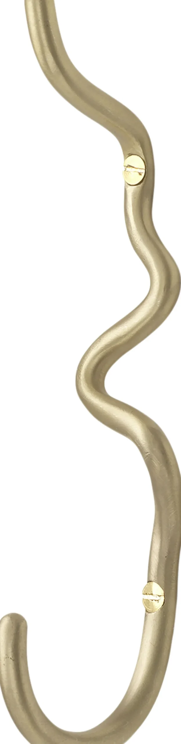 Knager & Knagerækker<Ferm Living Curvature Hook - Brass