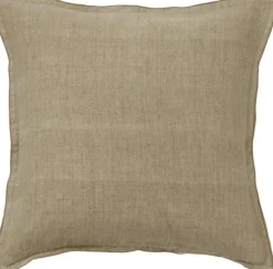 Puder<Bungalow Cushion 50x50cm Linen Khaki