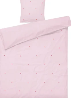 Sengetøj & Lagner<Juna Daisy Sengetøj 140x200 cm pink/rød DK