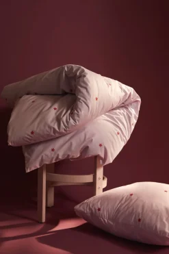 Sengetøj & Lagner<Juna Daisy Sengetøj 200x220 cm pink/rød DK