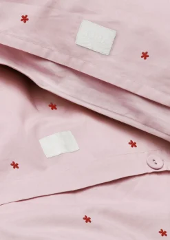 Sengetøj & Lagner<Juna Daisy Sengetøj 200x220 cm pink/rød DK