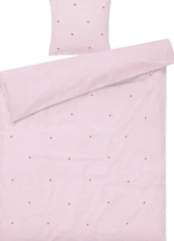 Sengetøj & Lagner<Juna Daisy Sengetøj 140x220 cm pink/rød DK