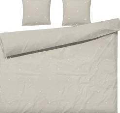 Sengetøj & Lagner<Juna Daisy Sengetøj 200x220 cm sand/hvid DK