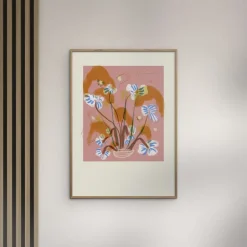 Plakater & Rammer<Poster & Frame Das Rotes Rabbit - 8 Flowers