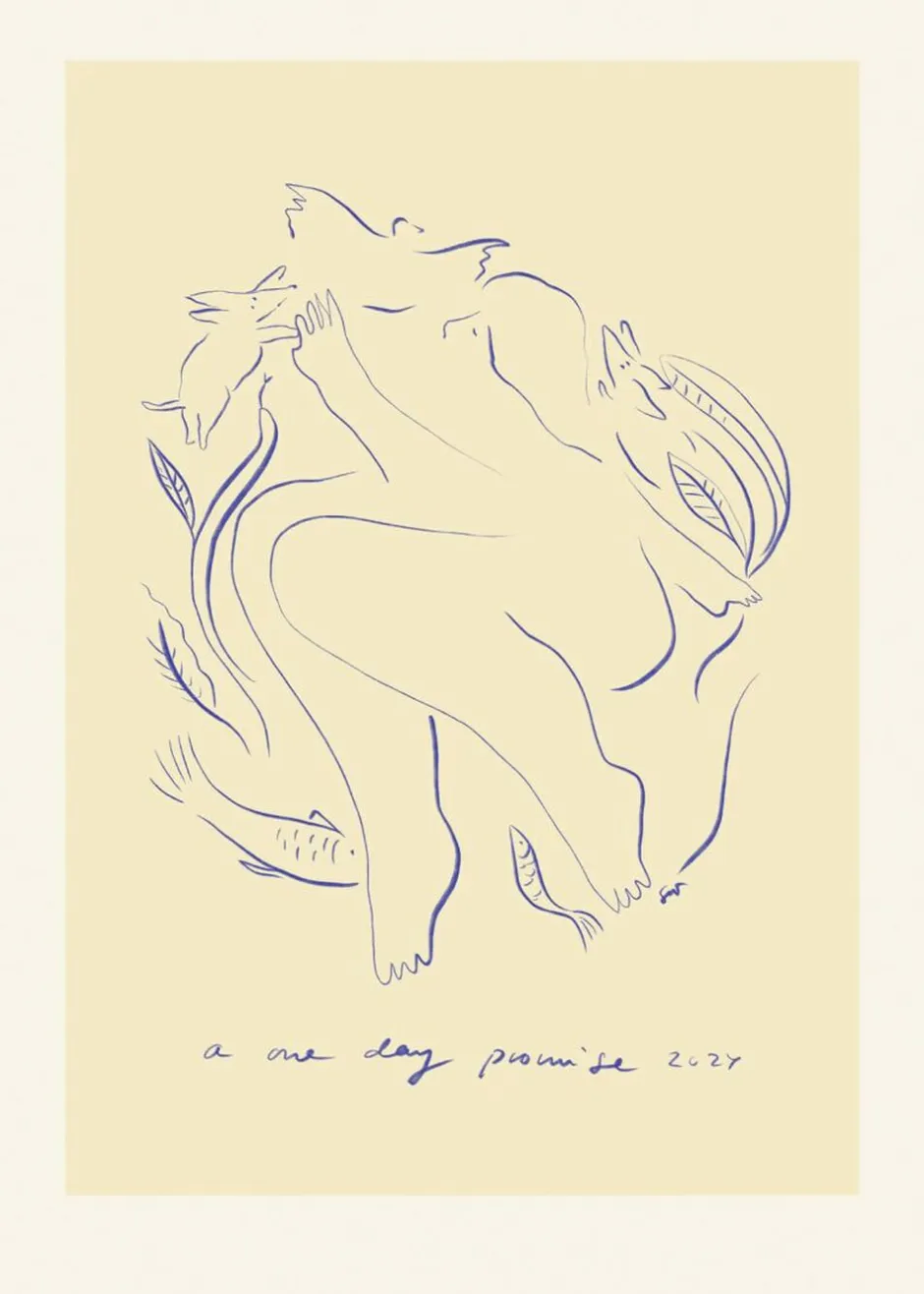 Plakater & Rammer<Poster & Frame Das Rotes Rabbit - A One Day Promise