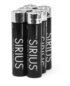 Elektriske Julelys<Sirius DecoPower AA batterier, 6stk sæt