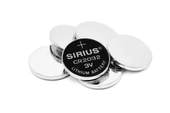 Elektronik|Elektriske Julelys<Sirius DecoPower CR2032, 6stk sæt