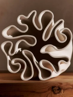 Vaser & Urtepotteskjulere<Ferm Living Dedali Vase - H18 - Off-white