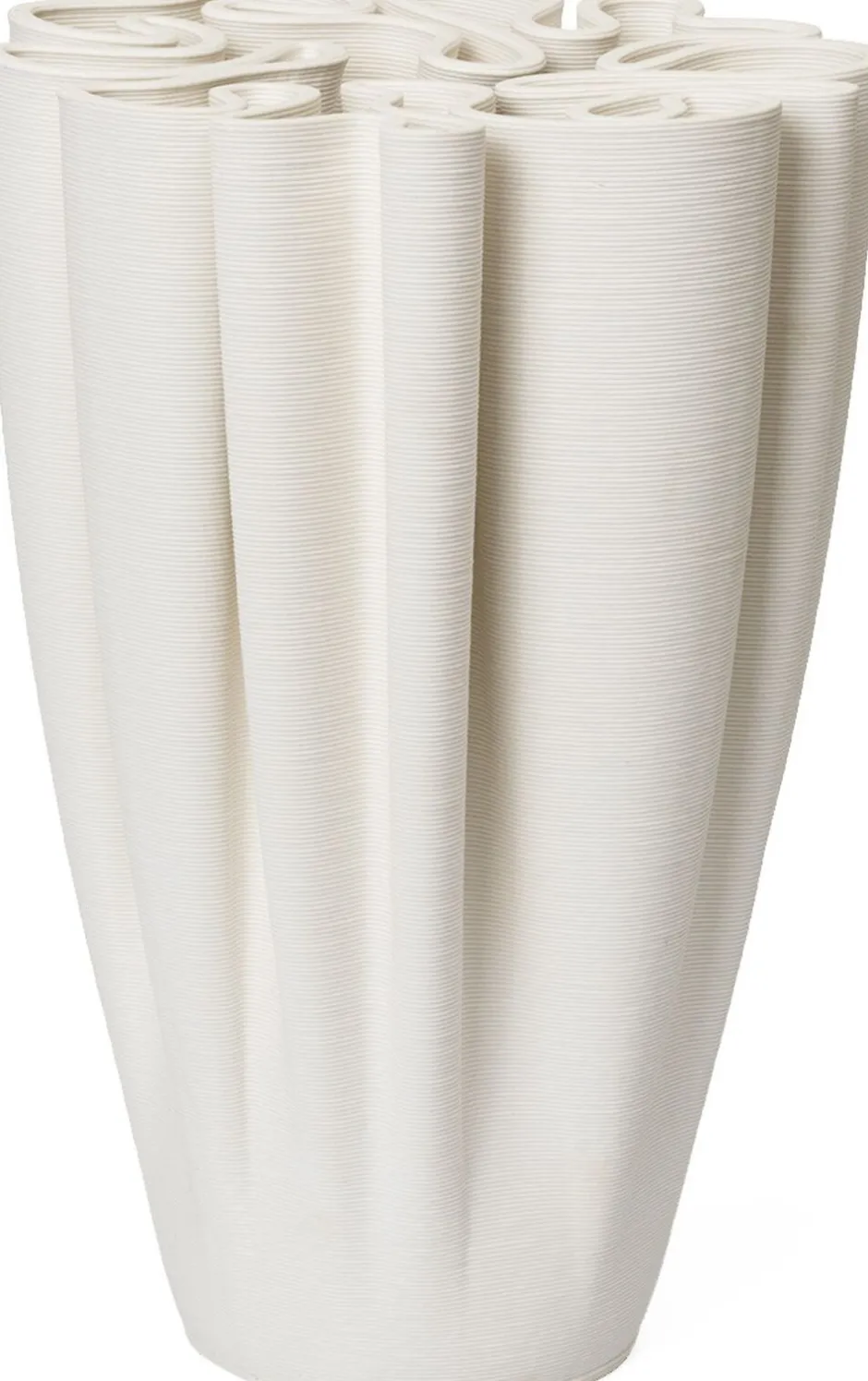 Vaser & Urtepotteskjulere<Ferm Living Dedali Vase - H25 - Off-white