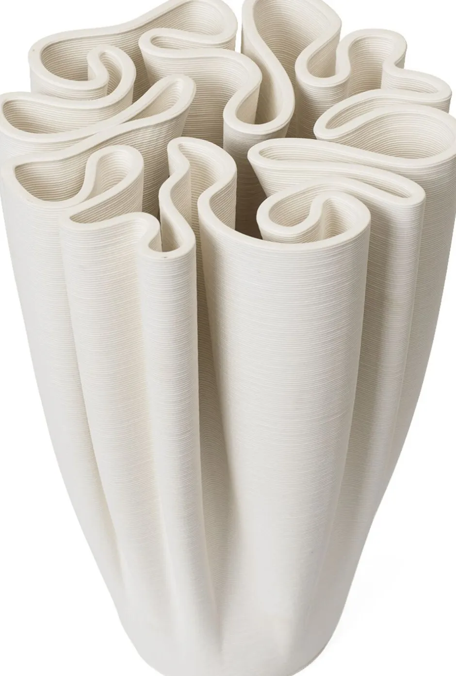 Vaser & Urtepotteskjulere<Ferm Living Dedali Vase - H25 - Off-white