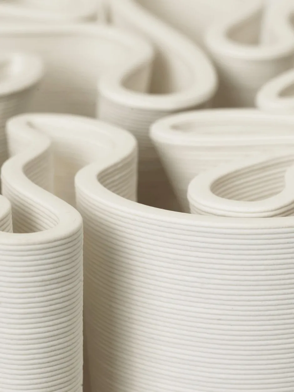 Vaser & Urtepotteskjulere<Ferm Living Dedali Vase - H25 - Off-white