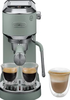 Kaffe & Te<Delonghi Dedica Duo EC890. GR espressomaskine
