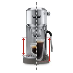 Kaffe & Te<Delonghi Dedica Duo EC890. M espressomaskine