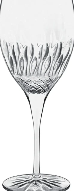 Glas<Luigi Bormioli Diamante 4 stk. rødvinsglas klar 52 cl Ø9,4cm H23,
