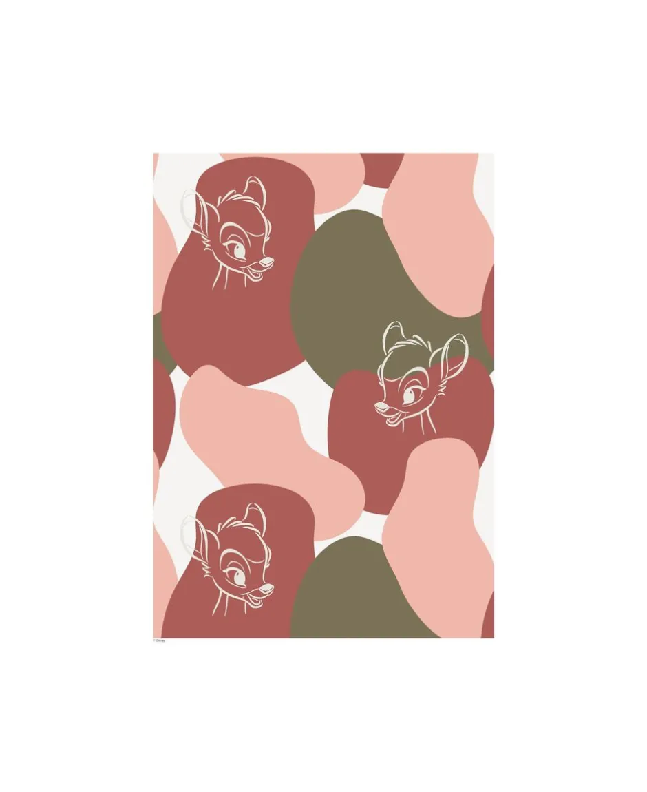 Plakater & Rammer<Poster & Frame Disney Ð Bambi White Outline Flerfarvet
