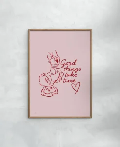 Plakater & Rammer<Poster & Frame Disney - Good Things Take Time Poster Flerfarvet