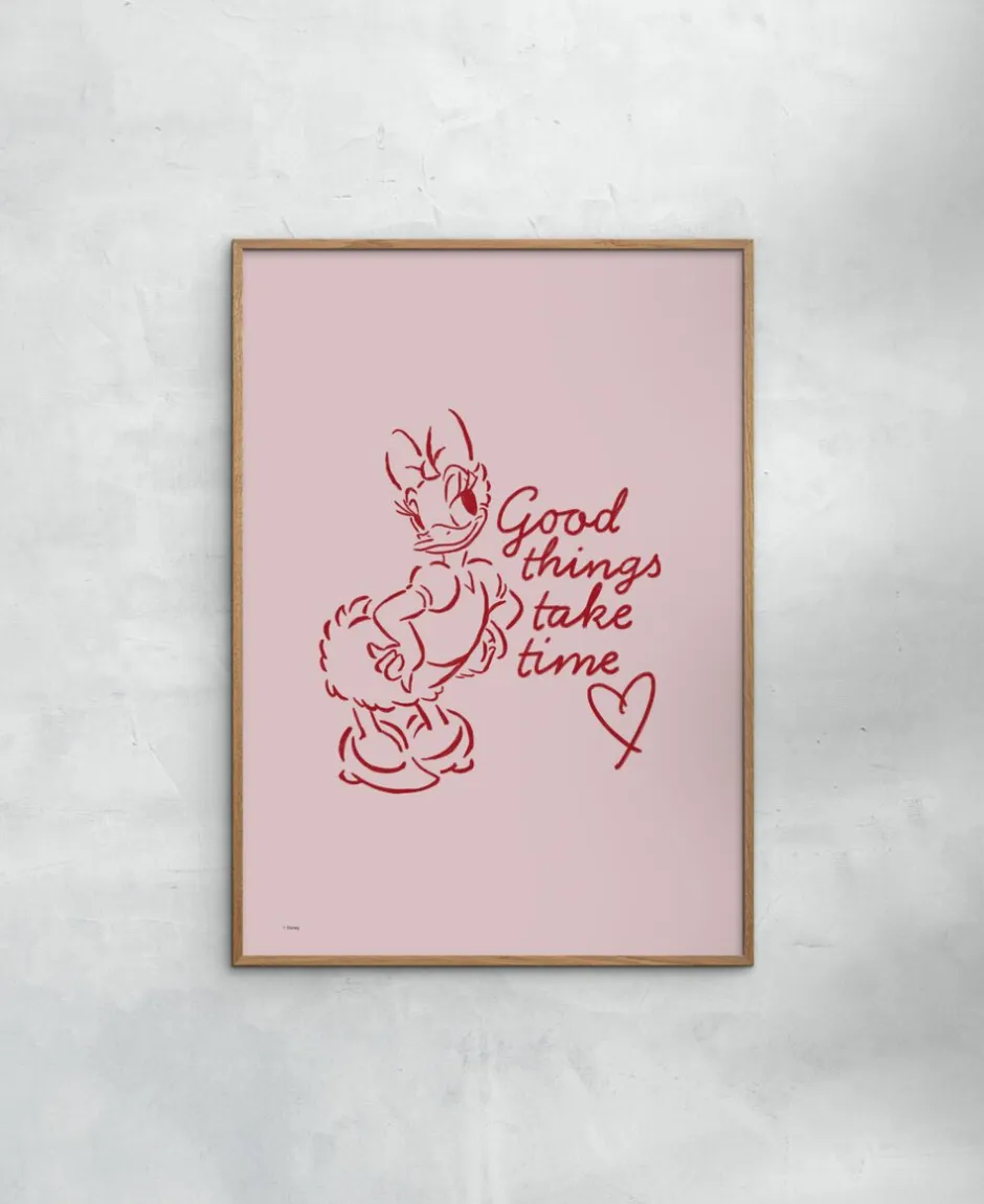 Plakater & Rammer<Poster & Frame Disney - Good Things Take Time Poster Flerfarvet