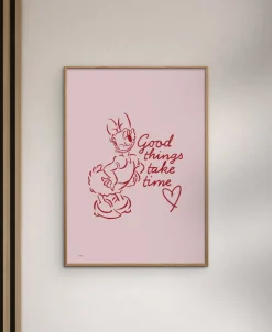 Plakater & Rammer<Poster & Frame Disney - Good Things Take Time Poster Flerfarvet