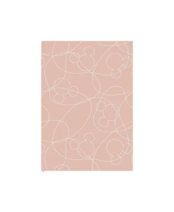Plakater & Rammer<Poster & Frame Disney - Mickey Mouse Pink & White Outline Flerfarvet
