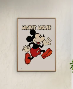 Plakater & Rammer<Poster & Frame Disney - Mickey Mouse Vintage No. 01 Flerfarvet
