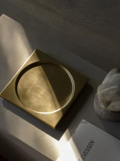 Opbevaring<Audo Copenhagen Divot Tray, Brass