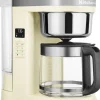 Kaffe & Te<KitchenAid Drip kaffemaskine creme 1,7 liter B
