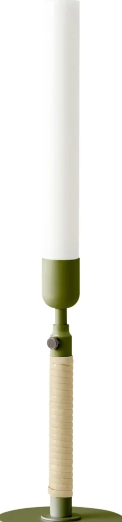 Lys & Lysestager<Audo Copenhagen Duca Candleholder, Olive Green