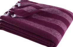 Plaider<Hay Duo Throw Plum
