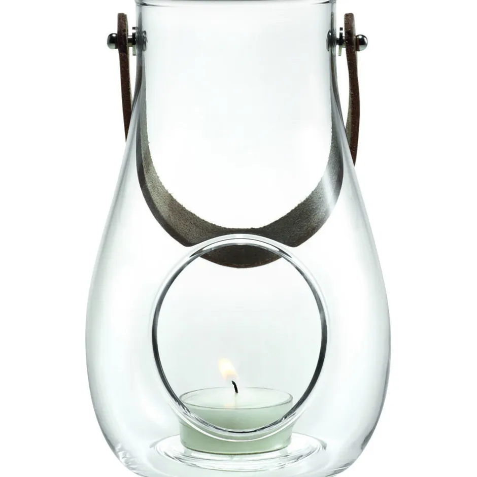 Lanterner<Holmegaard Dwl lanterne klart glas 16 cm.