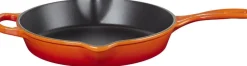 Gryder & Pander<Le Creuset Dyb Stegepande i støbejern 26cm Volcanic