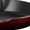 Gryder & Pander<Le Creuset Dyb Stegepande i støbejern 26cm Garnet