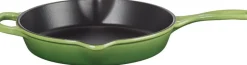 Gryder & Pander<Le Creuset Dyb Stegepande i støbejern 26 cm Bamboo Green