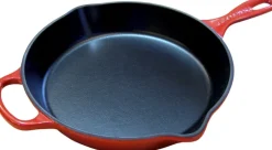 Gryder & Pander<Le Creuset Dyb Stegepande i støbejern 26cm Cerise