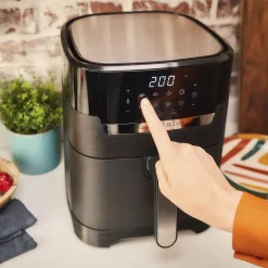 Køkkenmaskiner<OBH Nordica Easy Fry & Grill Precision 2in1 Black Digital