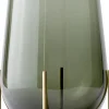 Vaser & Urtepotteskjulere<Audo Copenhagen Echasse Vase, L, Smoke/Brushed Bras