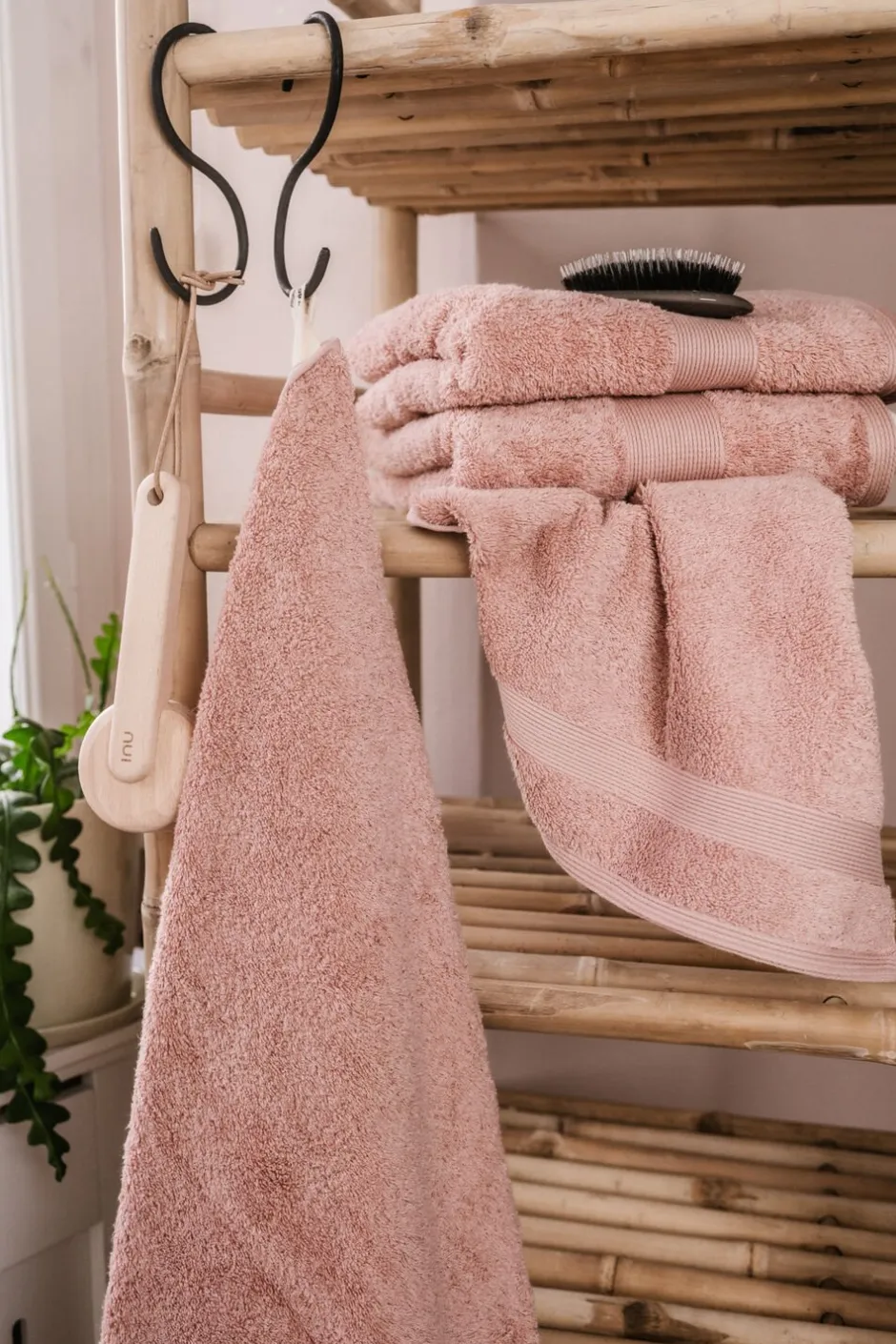 Håndklæder<Magasin du Nord Collection Egyptisk håndklæde misty rose Rosa