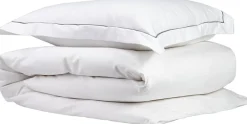 Sengetøj & Lagner<Magasin du Nord Collection Egyptisk sengesæt med broderet stikning Hvid/grå