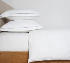 Sengetøj & Lagner<Magasin du Nord Collection Egyptisk sengesæt med broderet stikning Hvid/beige