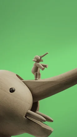 Figurer & Skulpturer<Kay Bojesen Elefant liliput eg