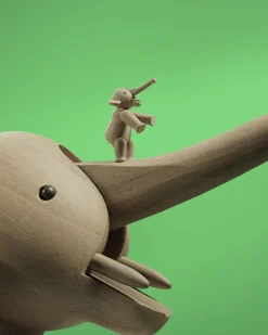 Figurer & Skulpturer<Kay Bojesen Elefant liliput eg