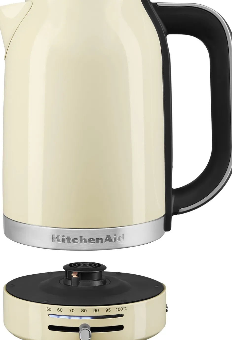 Køkkenmaskiner<KitchenAid Elkedel 1,7 L Creme