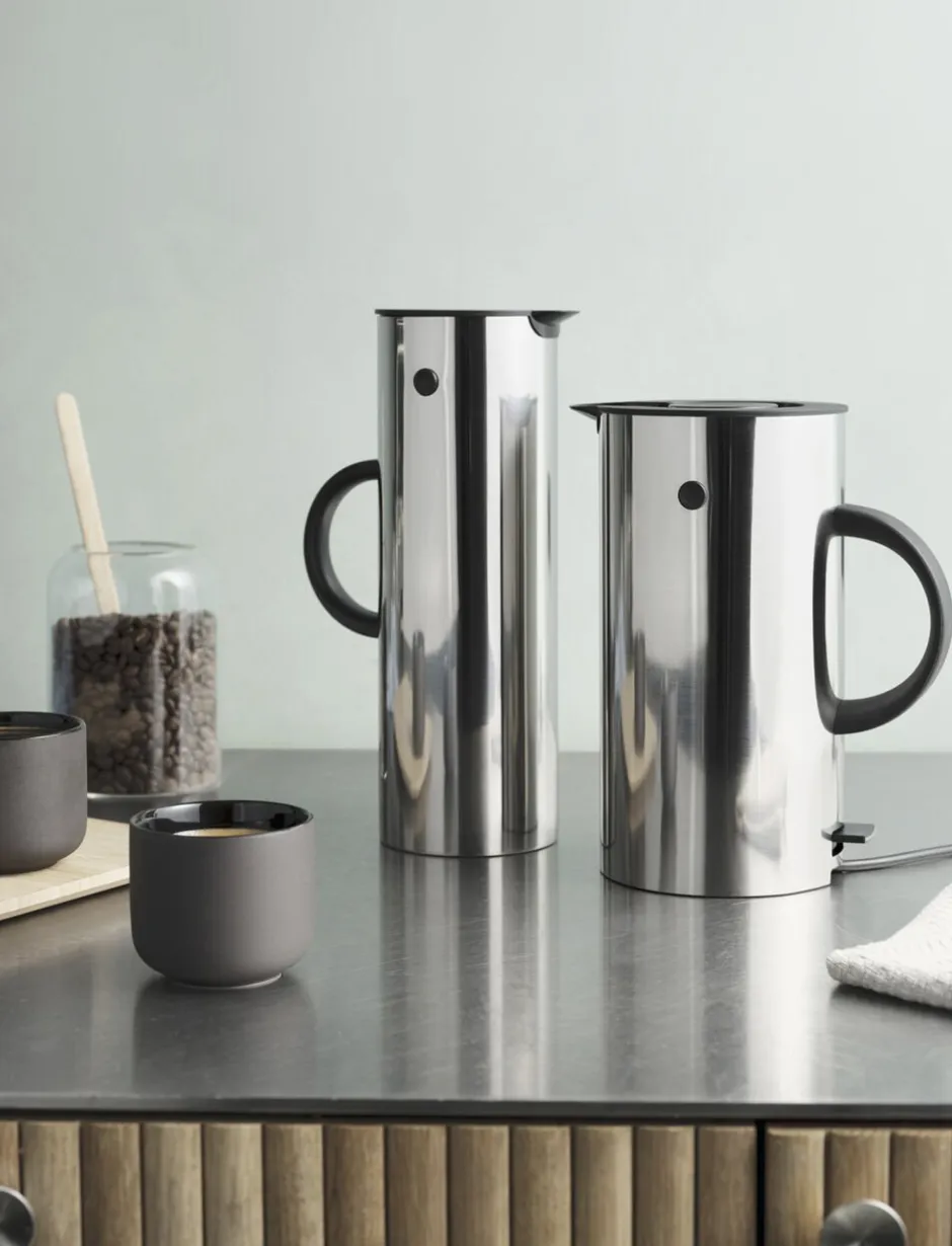 Køkkenmaskiner<Stelton EM77 Elkedel, 1,5l Steel