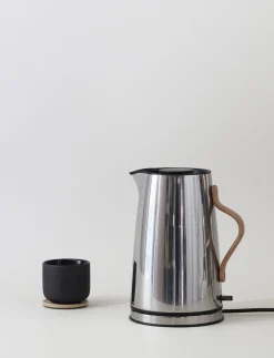 Køkkenmaskiner<Stelton Emma elkedel (EU) 1.2 l. steel