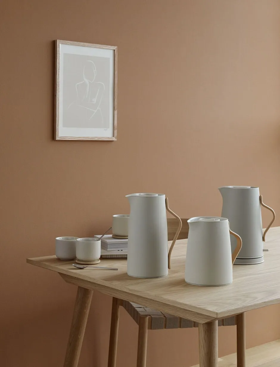 Kaffe & Te<Stelton Emma termokande, te 1 l, sand