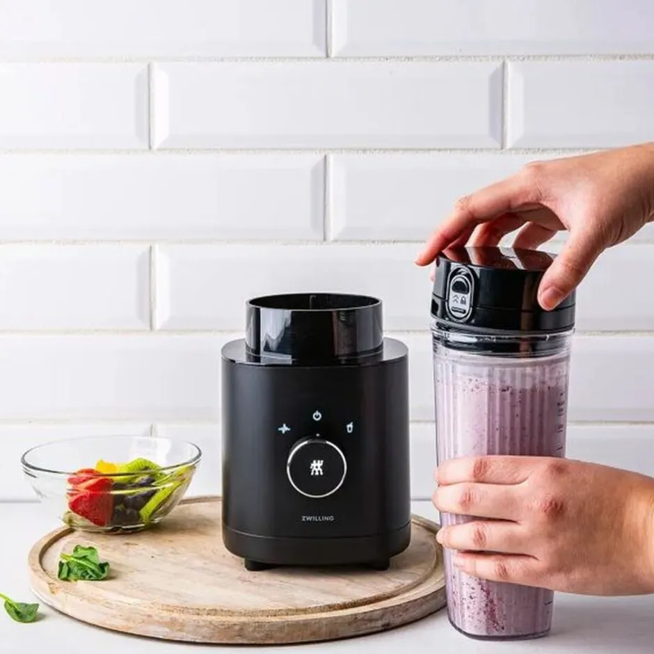 Køkkenmaskiner<Zwilling Enfinigy blender, 0,6L Light grey